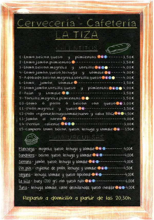 Cafetería La Tiza en Priego de Córdoba